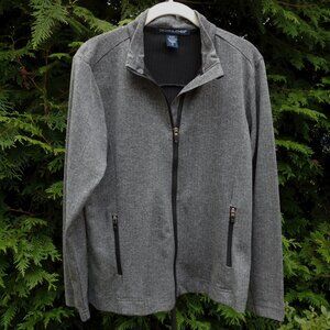 Devon & Jones Full-Zip Lightweight Jacket with Contrast Zipper & Trim